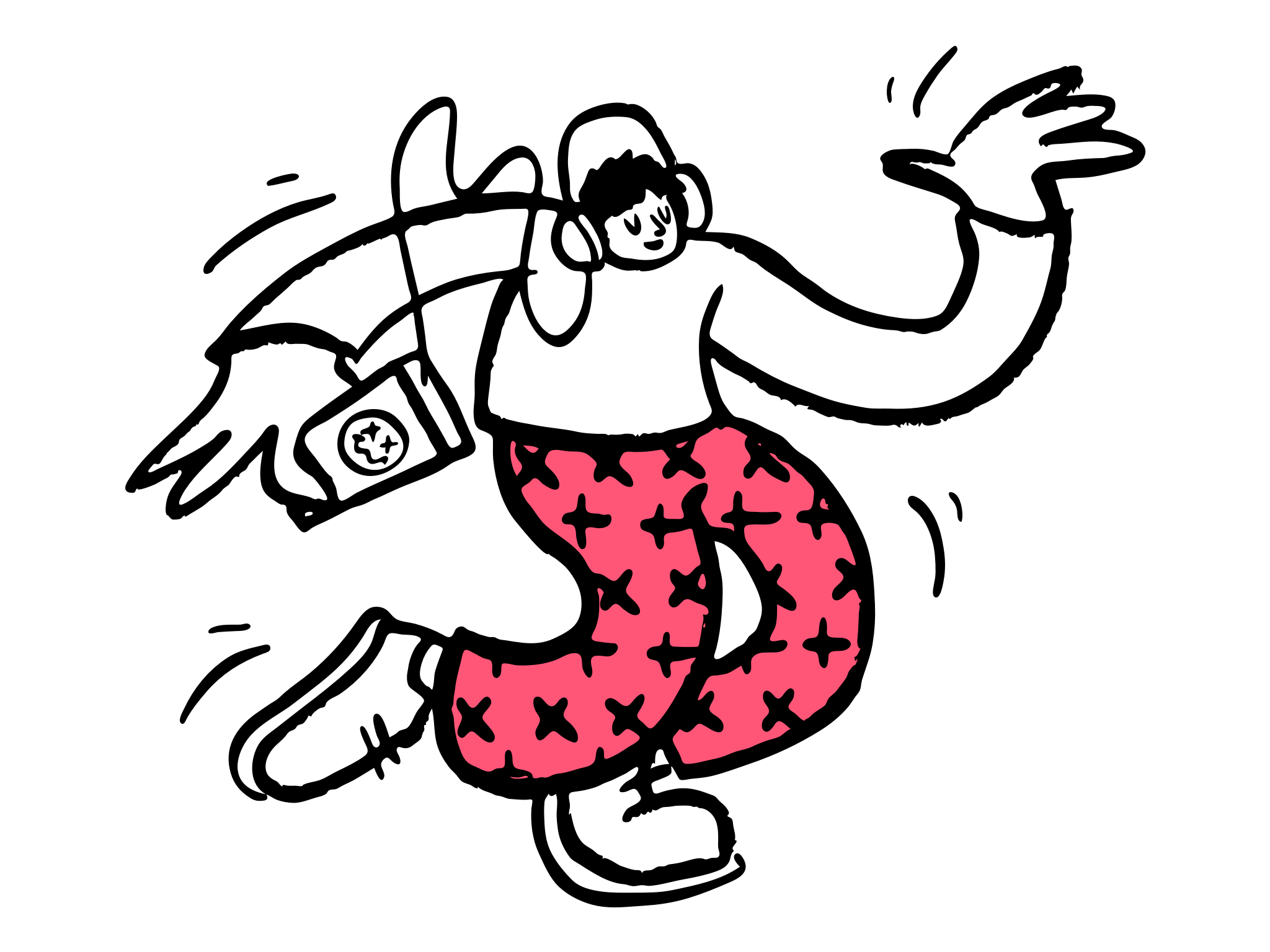 Dancing illustration